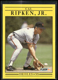1991 Fleer #490 Cal Ripken, Jr.