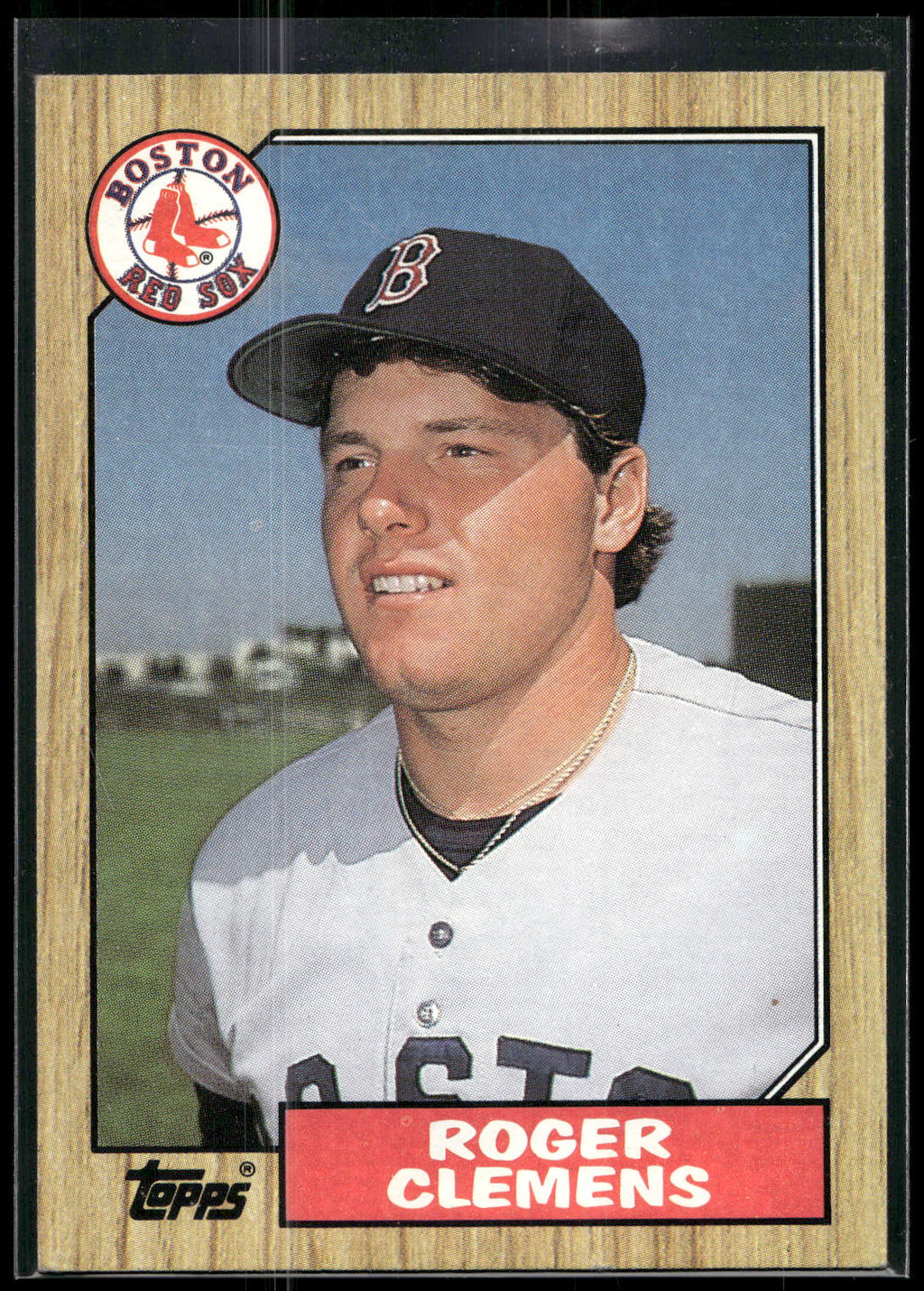 1987 Topps #340 Roger Clemens