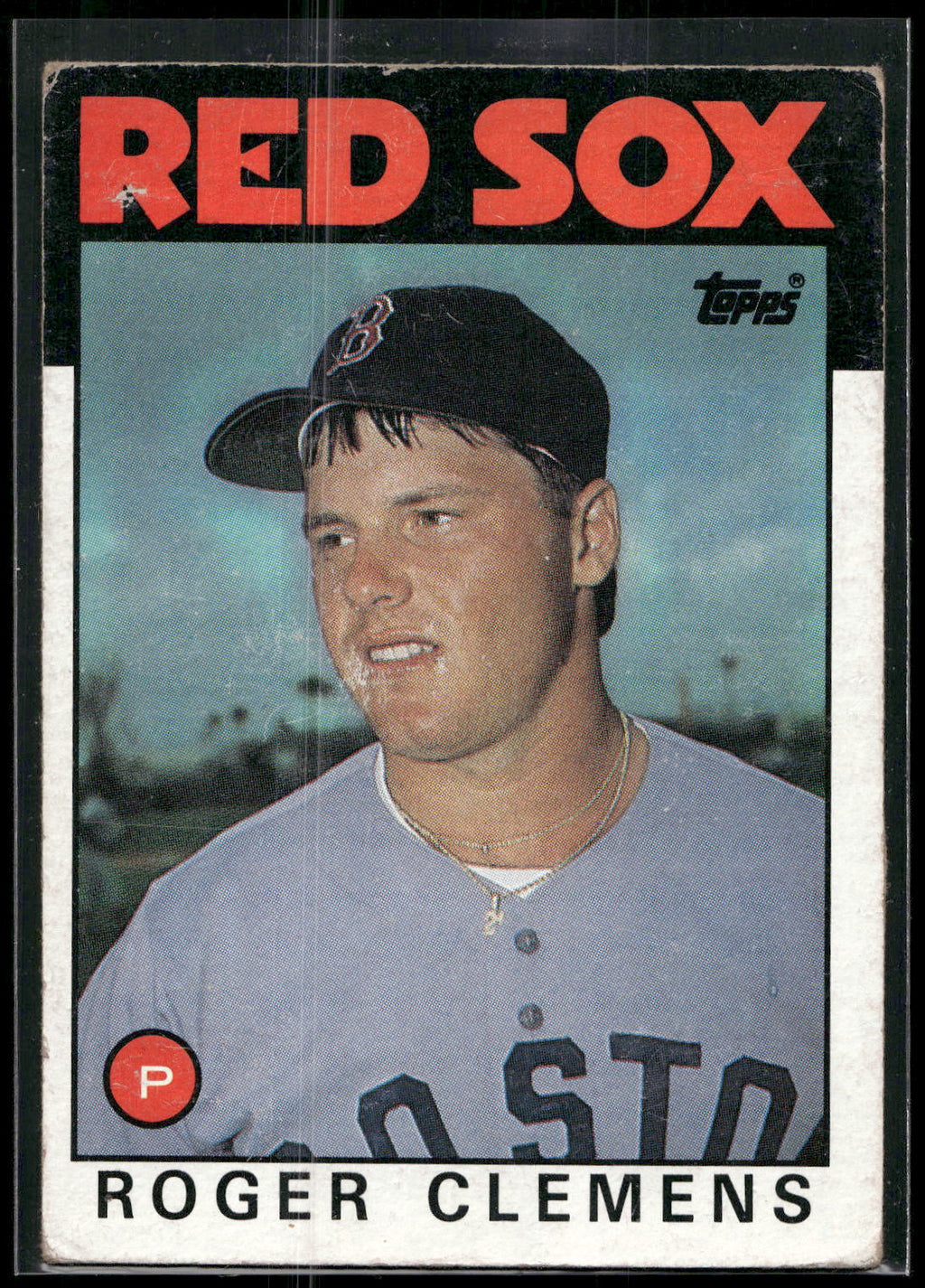 1986 Topps #661 Roger Clemens