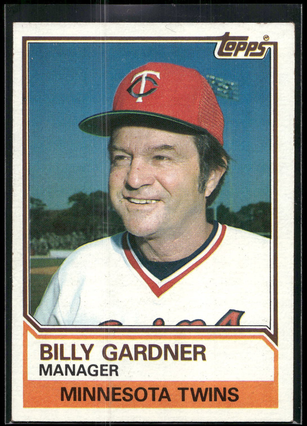 1983 Topps #11 Billy Gardner
