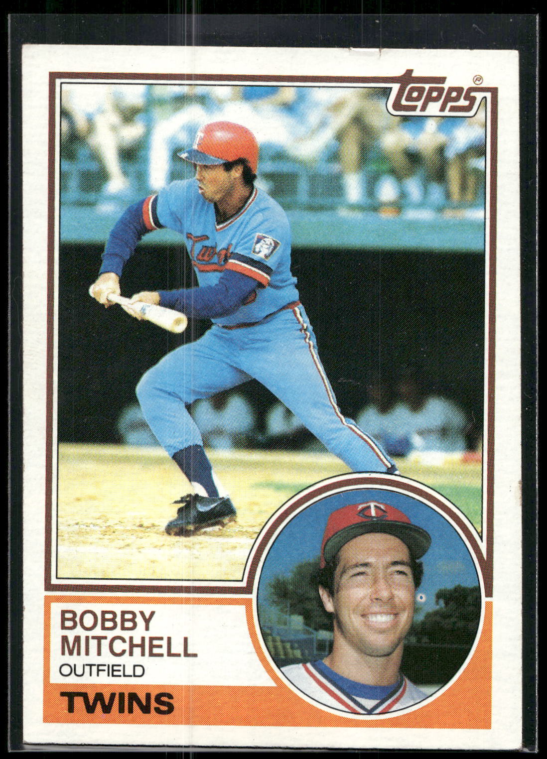 1983 Topps #647 Bobby Mitchell