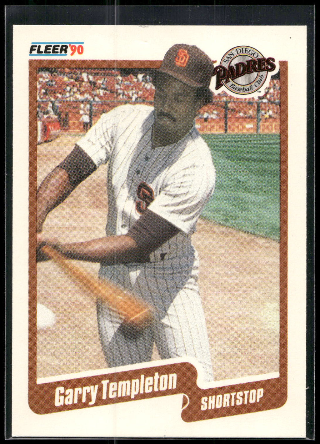 1990 Fleer #170 Garry Templeton