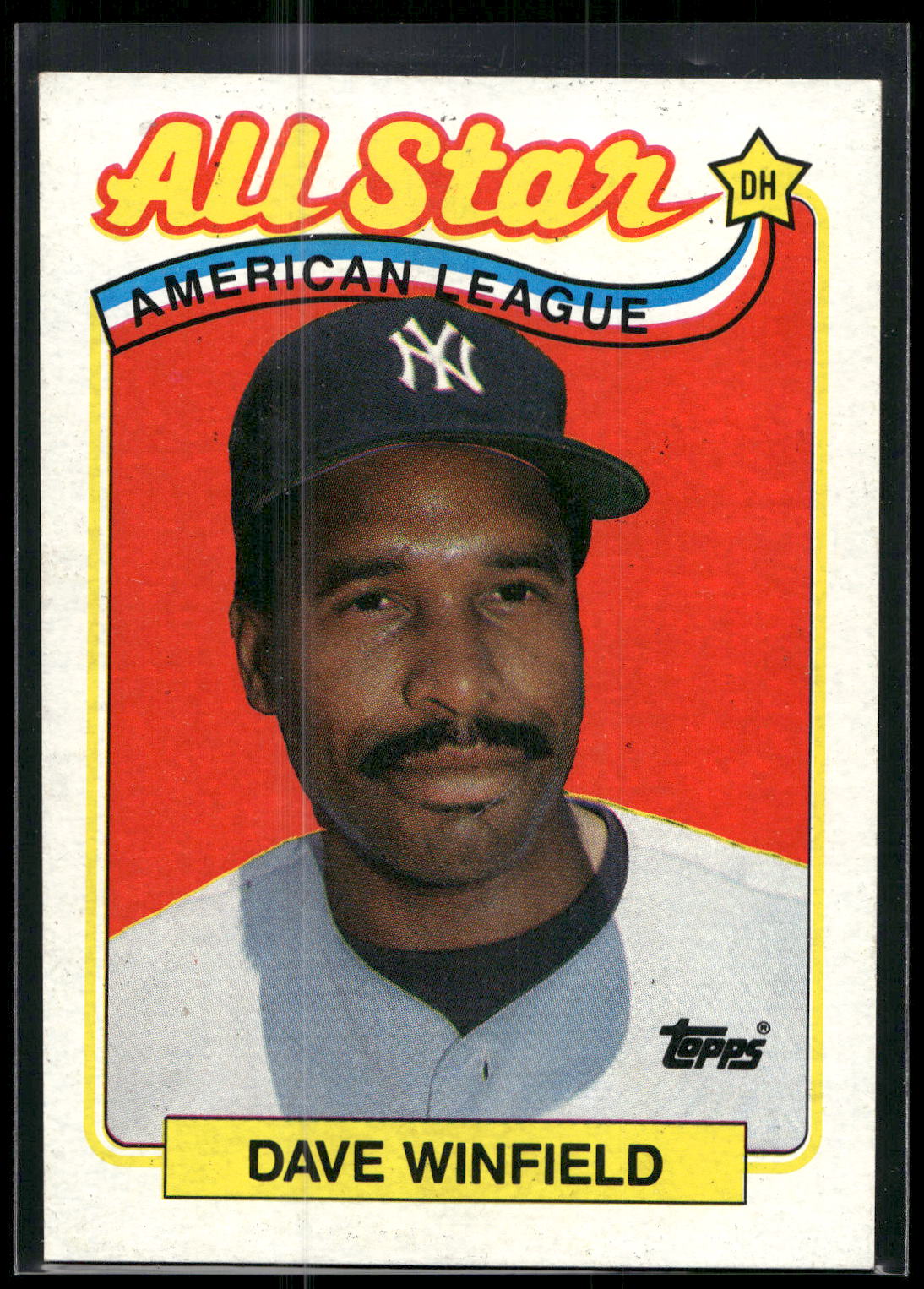 1989 Topps #407 Dave Winfield