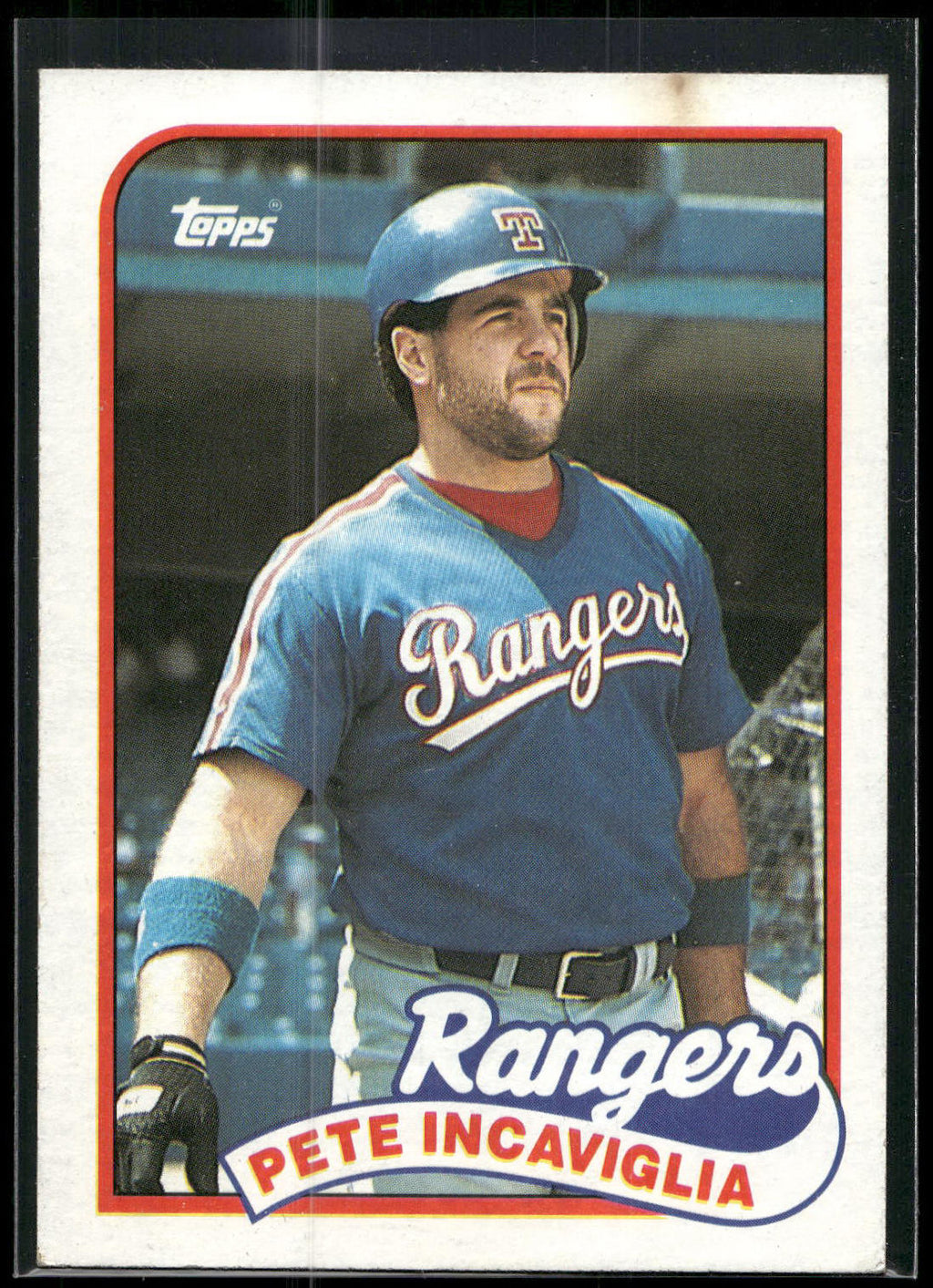 1989 Topps #706 Pete Incaviglia
