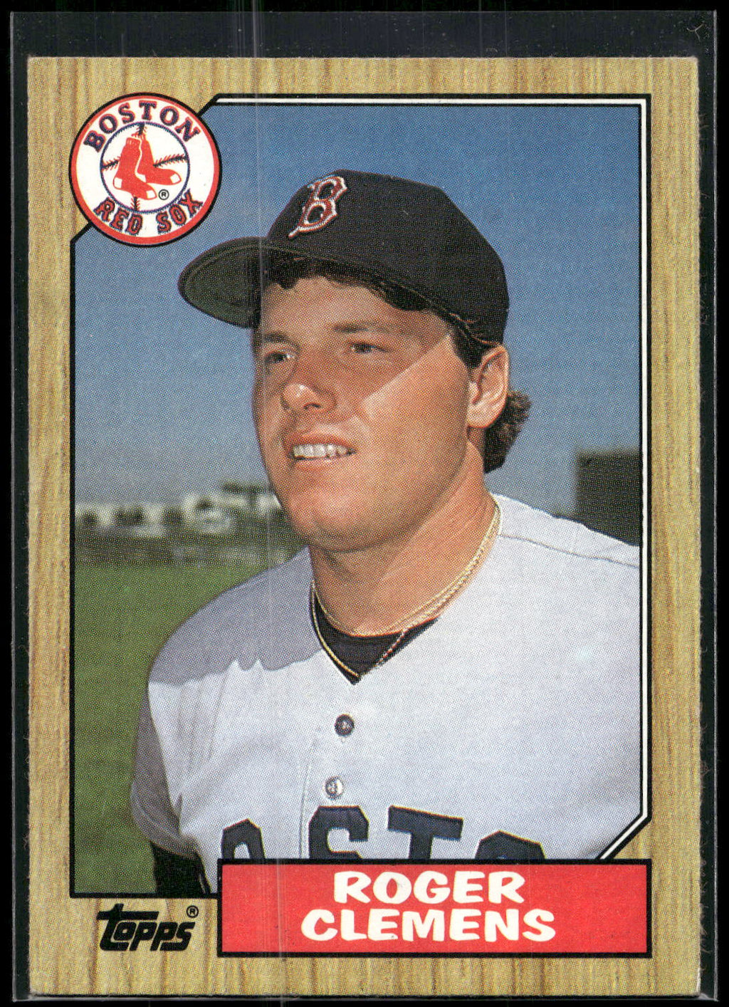 1987 Topps #340 Roger Clemens