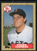 1987 Topps #340 Roger Clemens