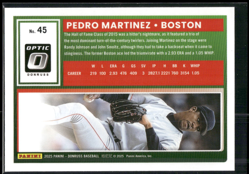 2025 Donruss #45 Pedro Martinez