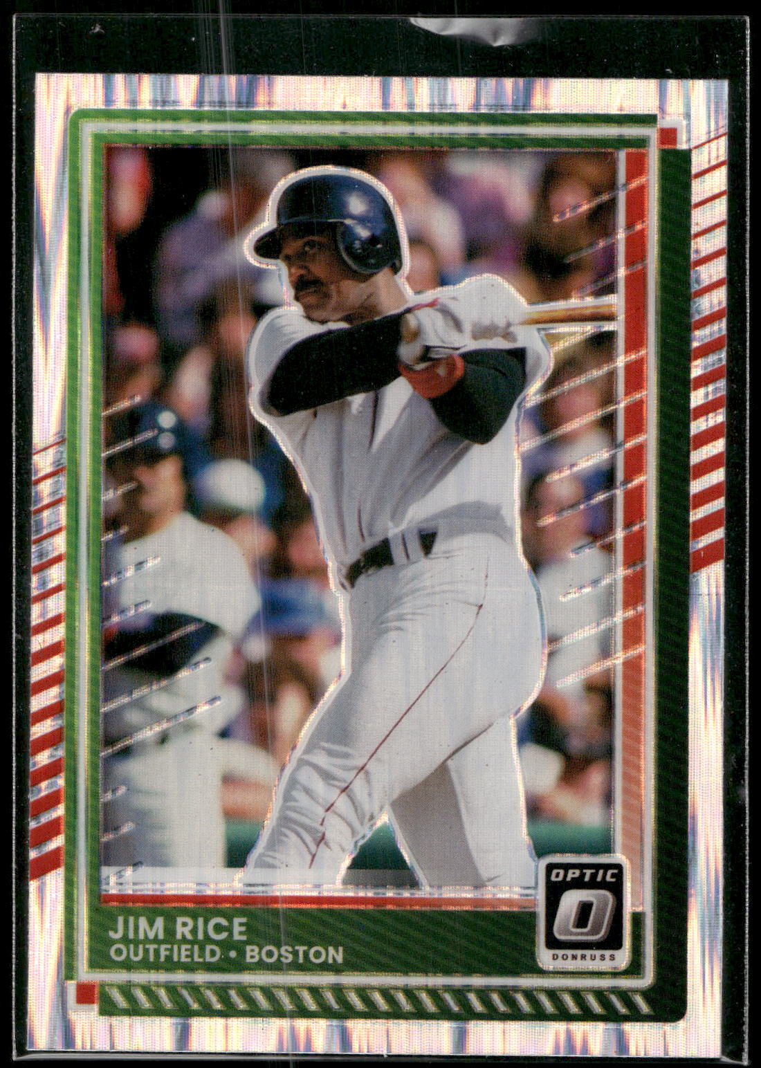 2025 Donruss #34 Jim Rice Optic Shock