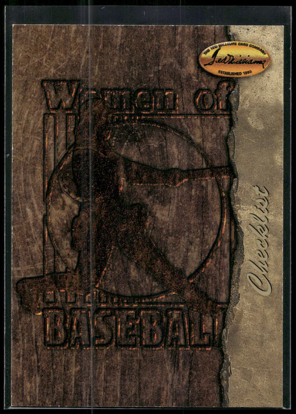 1994 Ted Williams #99 Checklist: 93-99