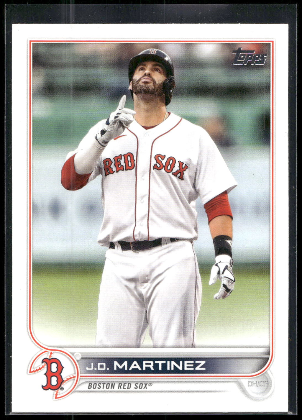 2022 Topps #182 J.D. Martinez