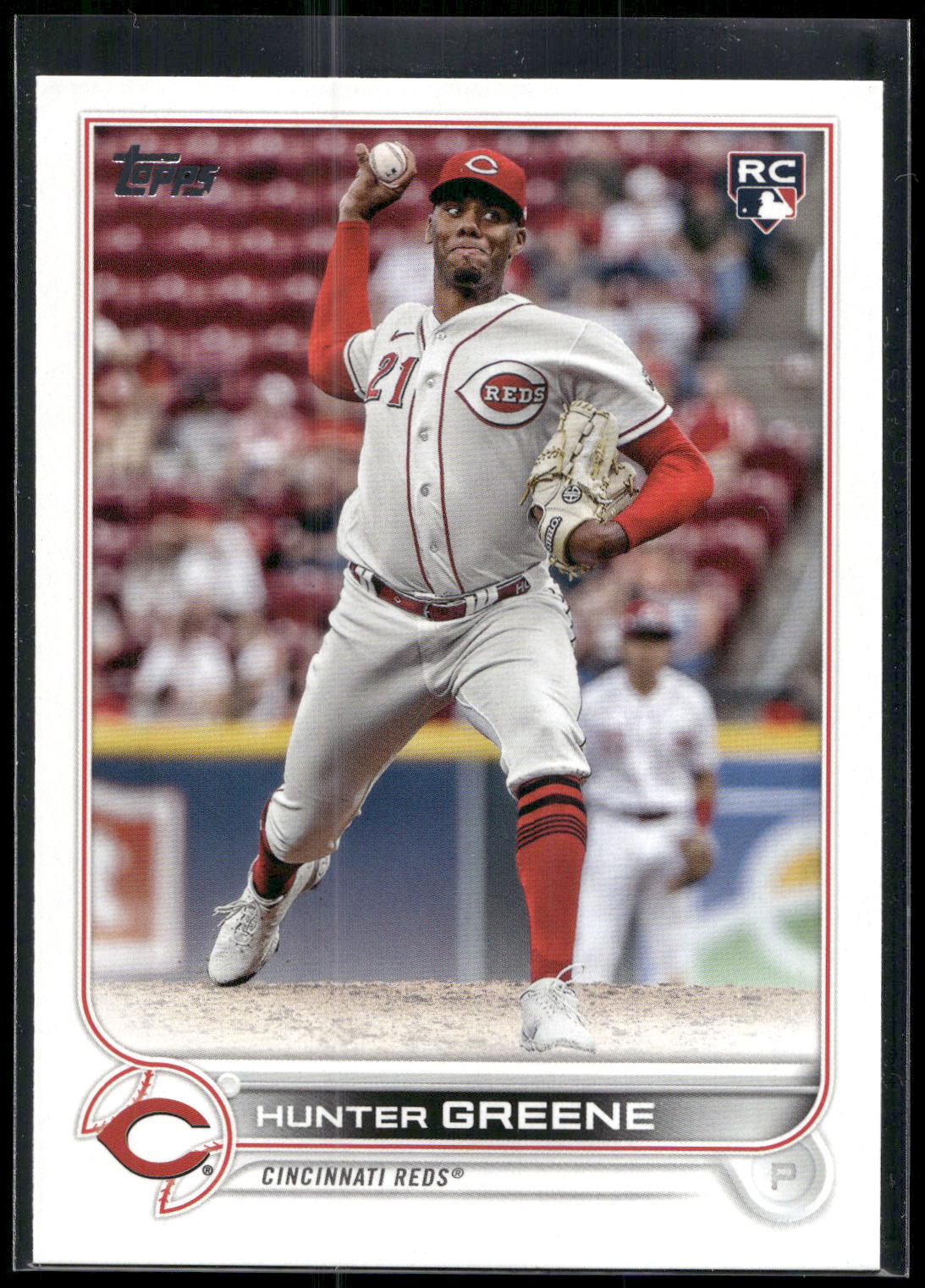 2022 Topps Update #US160 Hunter Greene