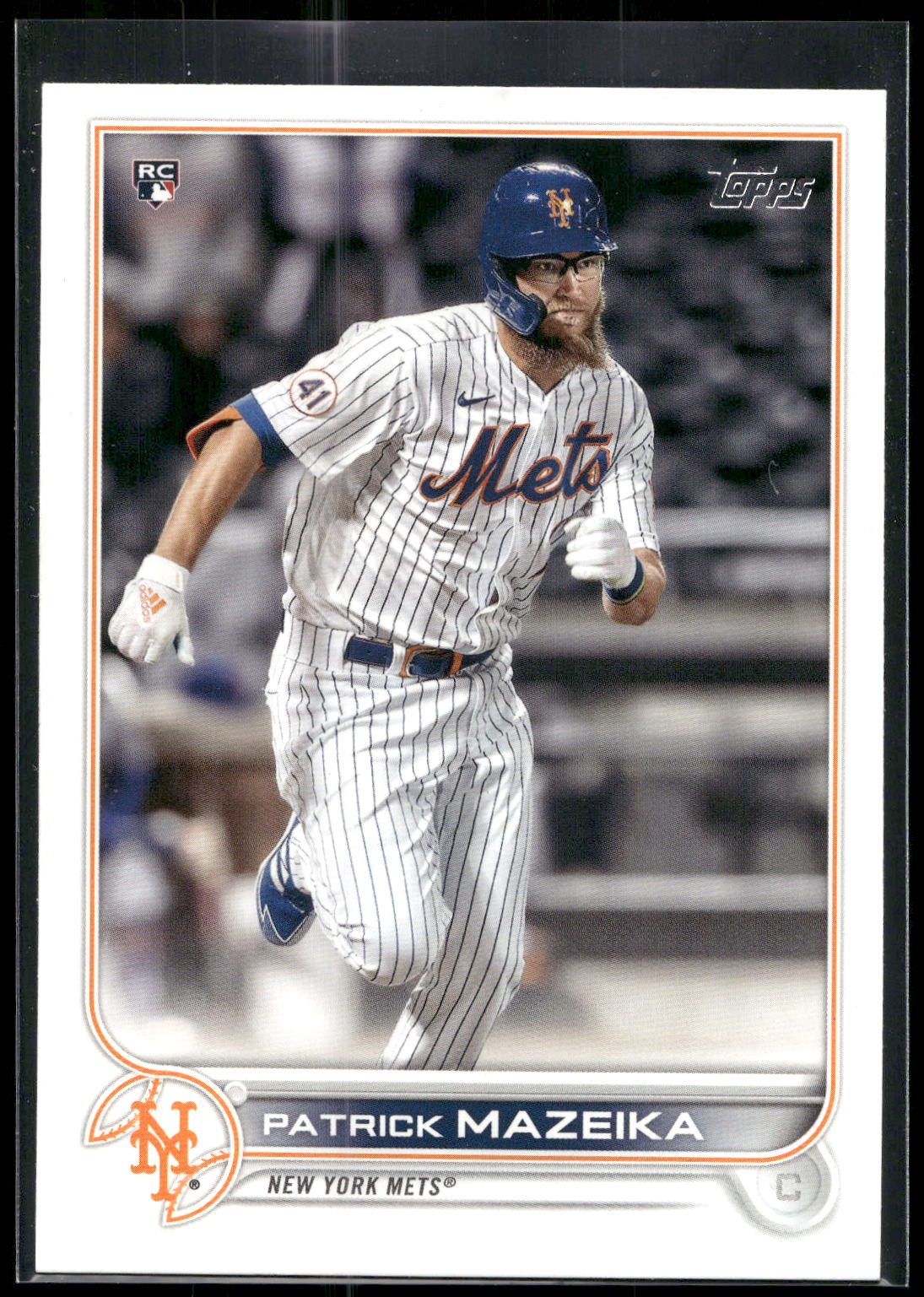 2022 Topps #166 Patrick Mazeika