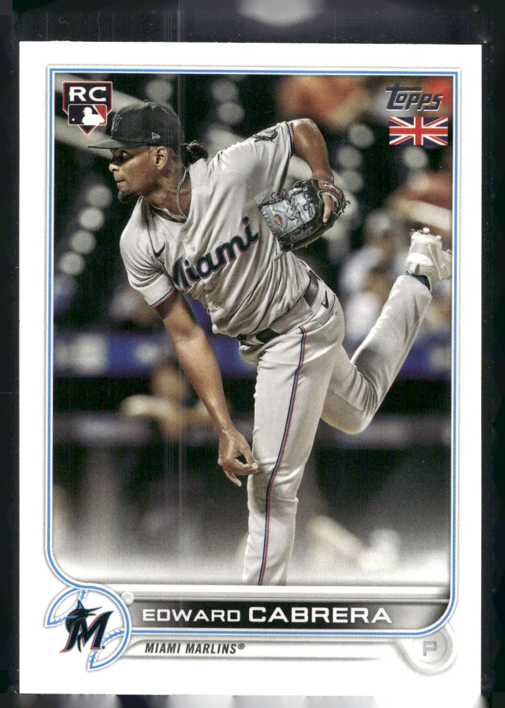 2022 Topps #566b Edward Cabrera