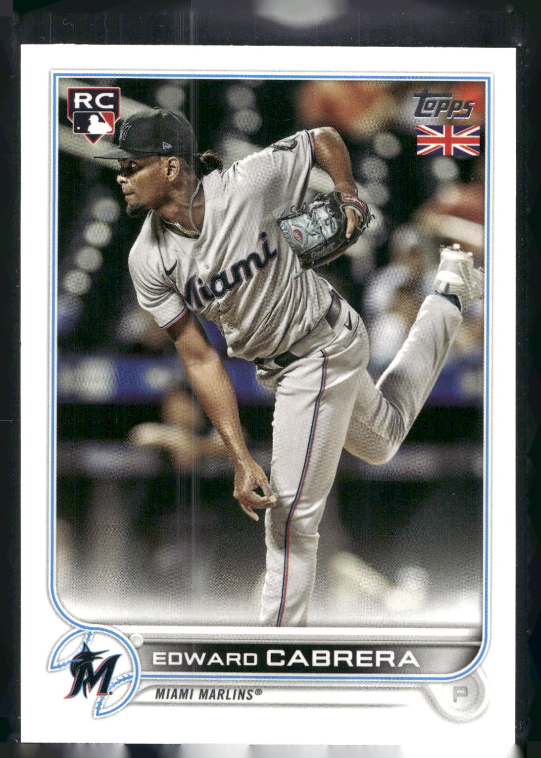 2022 Topps #566b Edward Cabrera