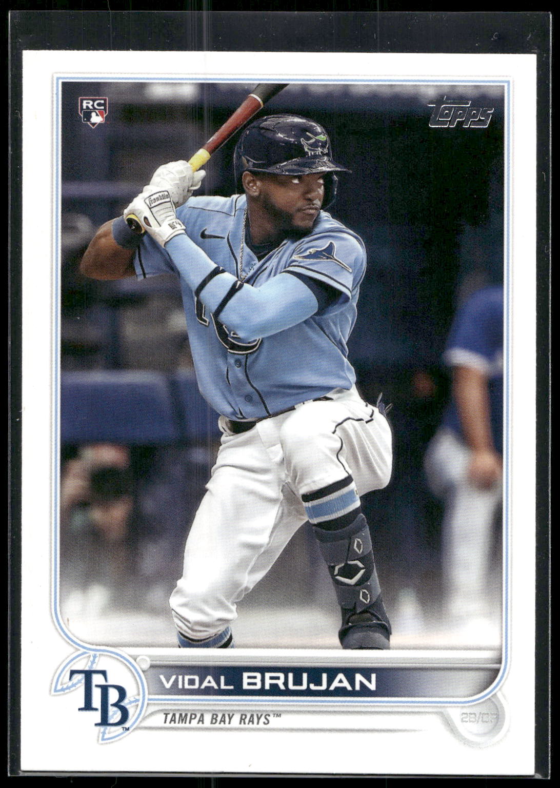 2022 Topps #25 Vidal Brujan