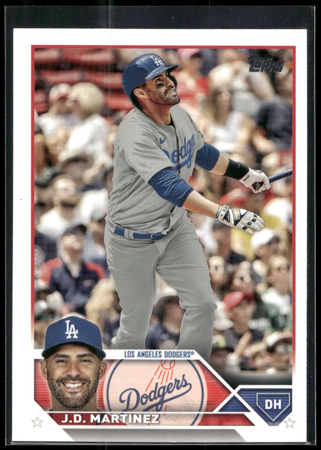 2023 Topps #544 J.D. Martinez