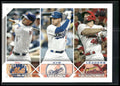 2023 Topps #43 NL AVG Leaders (Jeff McNeil / Freddie Freeman / Paul Goldschmidt)