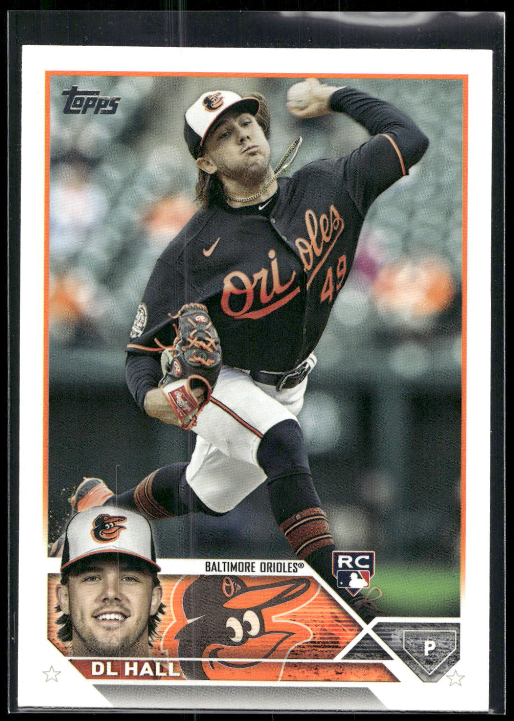 2023 Topps #547 DL Hall