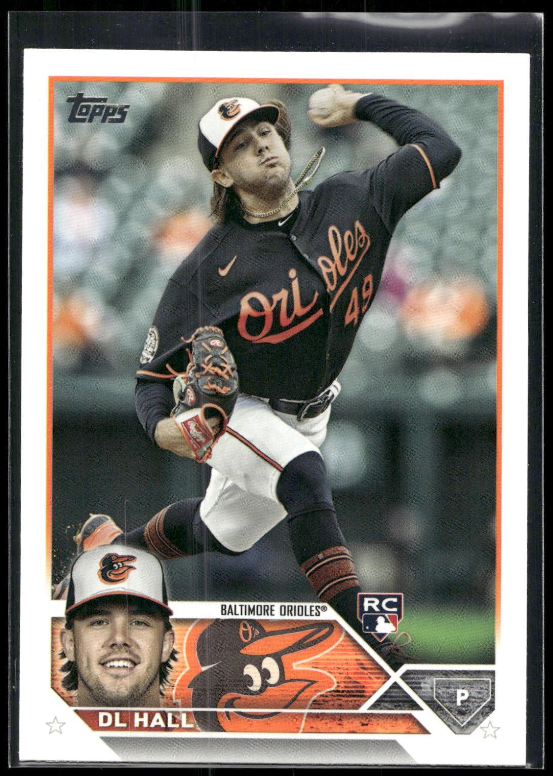 2023 Topps #547 DL Hall