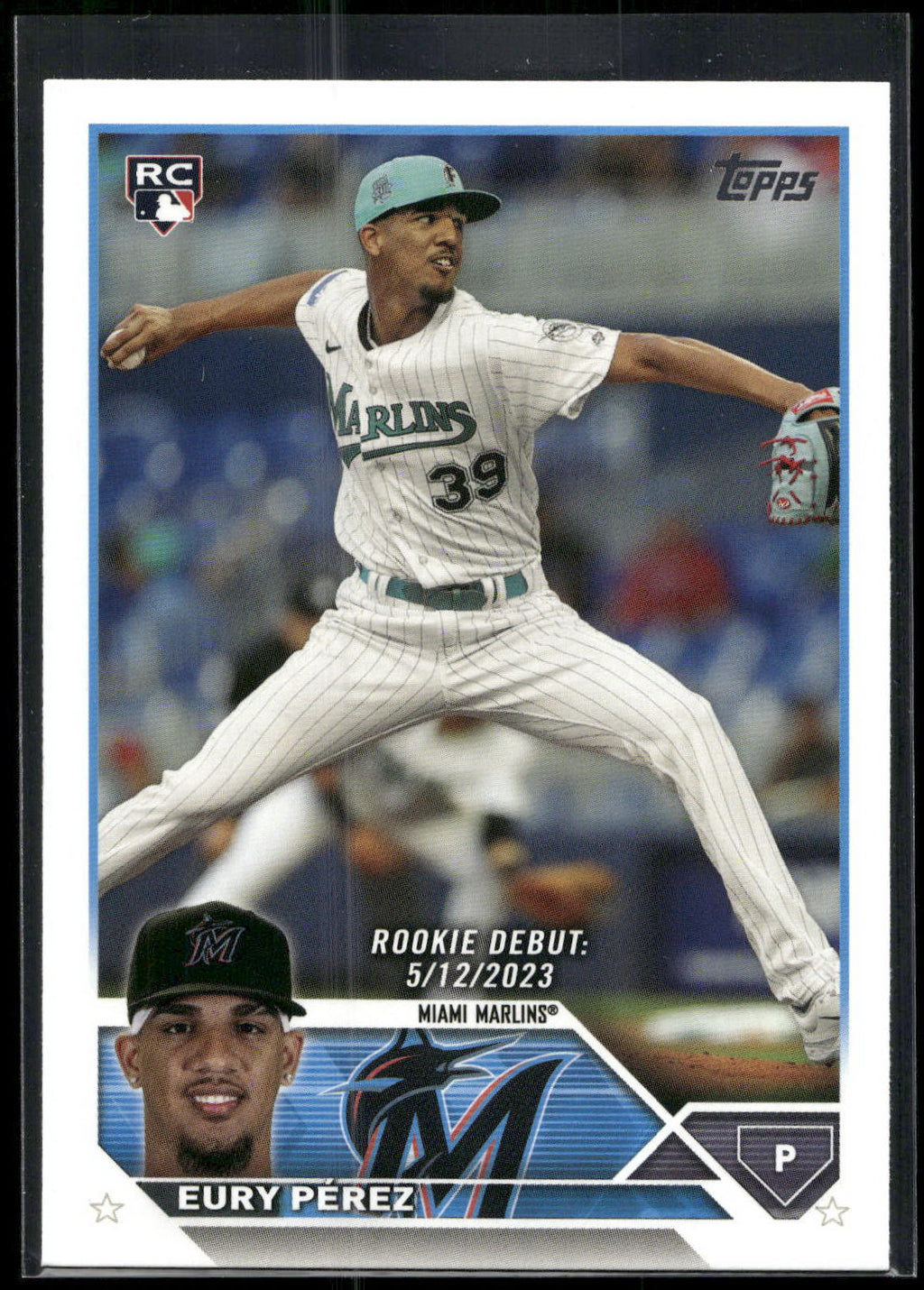 2023 Topps Update #US317 Eury Pérez