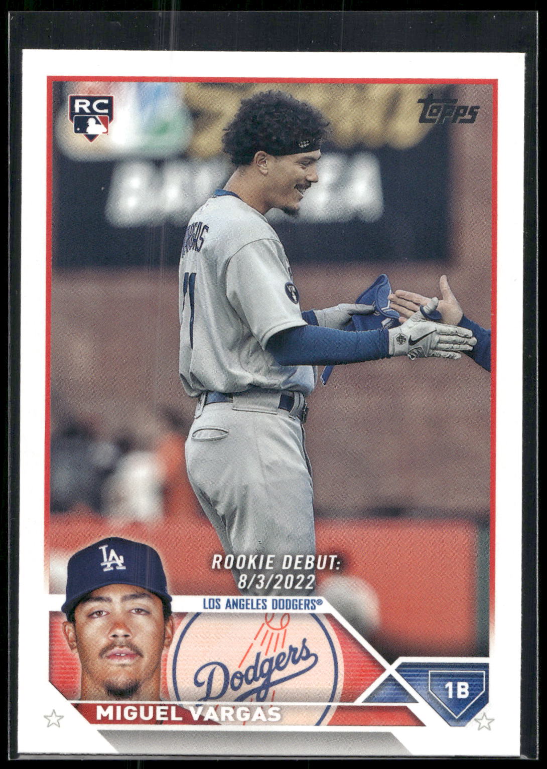 2023 Topps Update #US142 Miguel Vargas