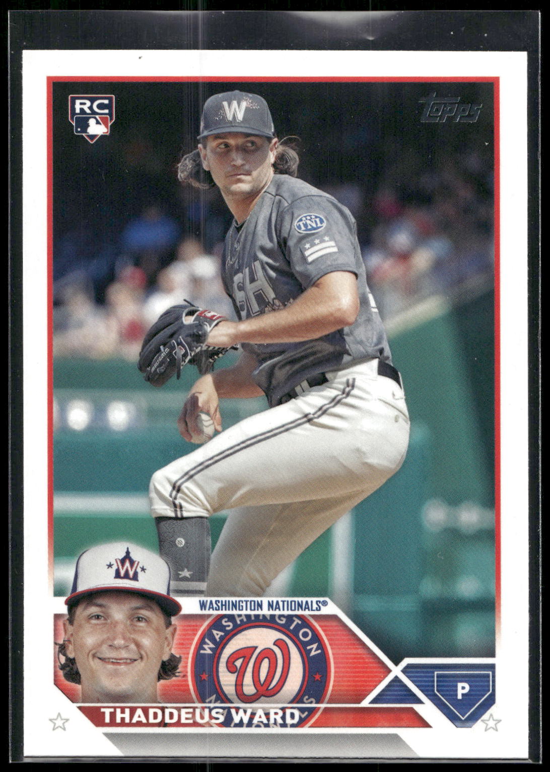 2023 Topps Update #US111 Thaddeus Ward