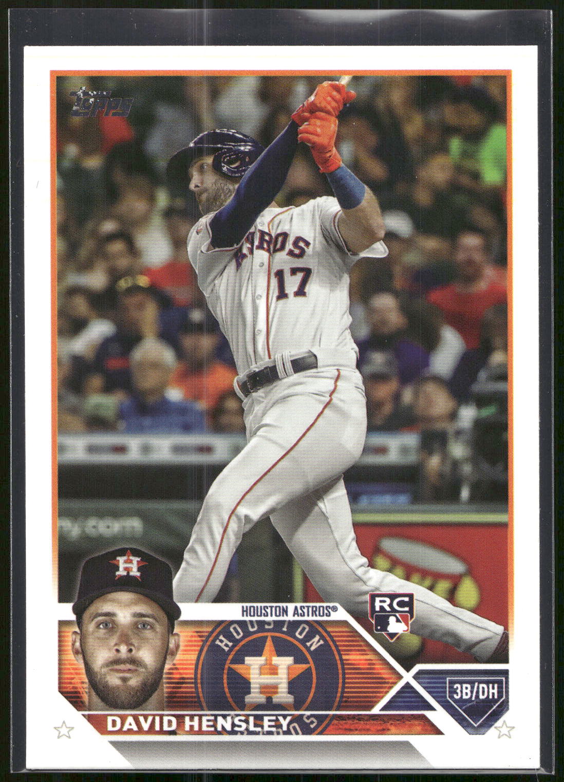 2023 Topps #649 David Hensley