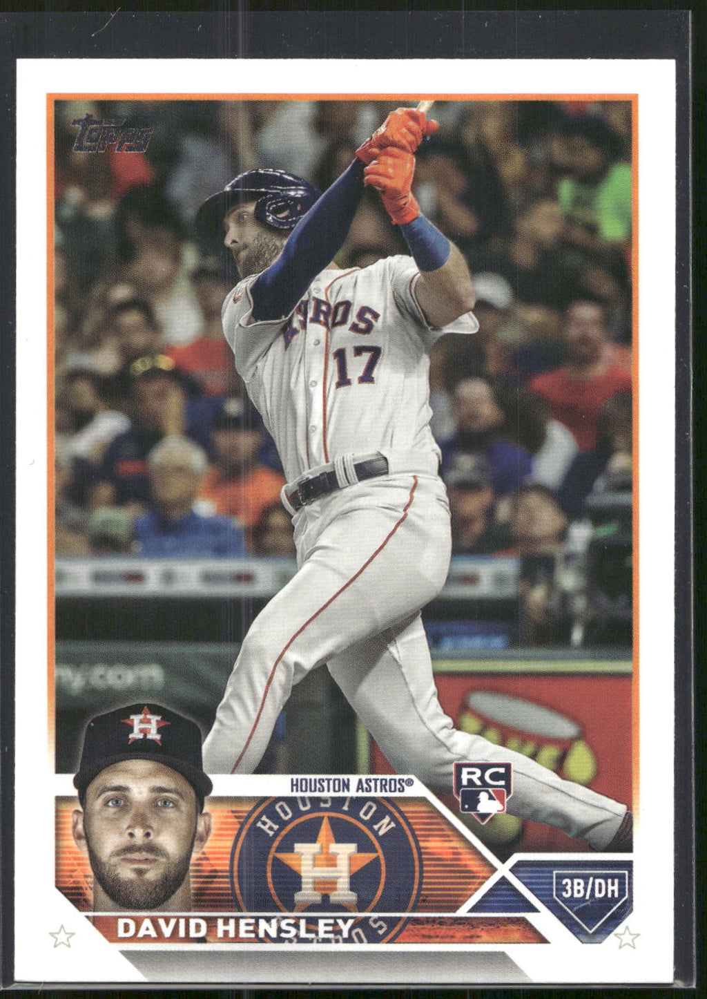 2023 Topps #649 David Hensley