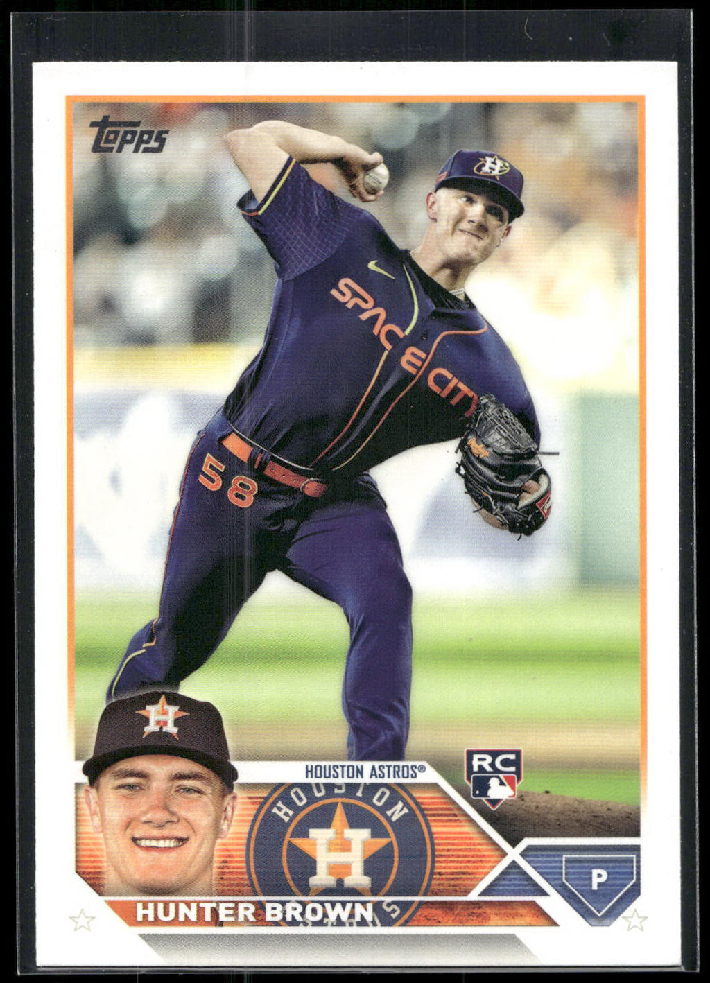 2023 Topps #111 Hunter Brown