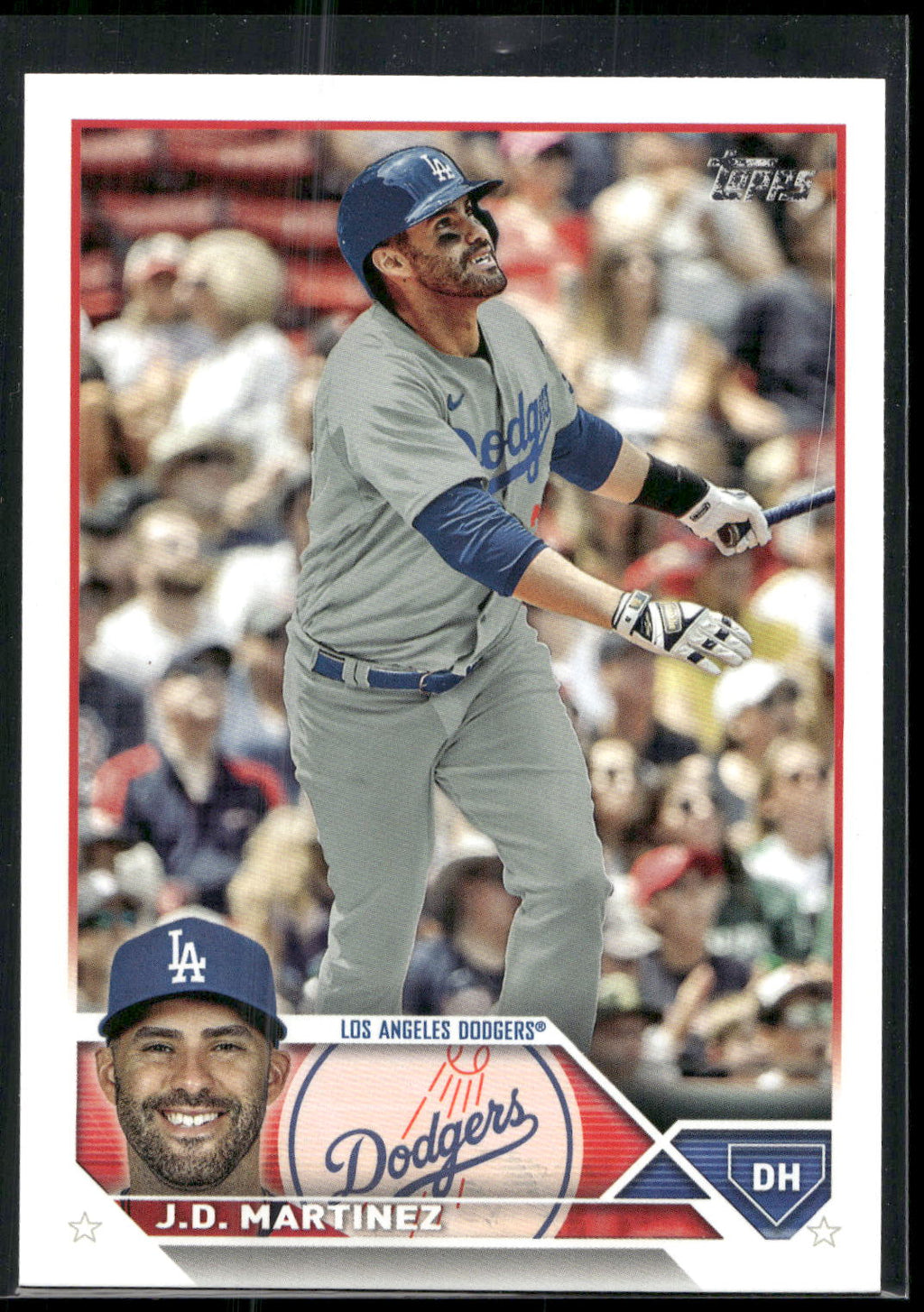 2023 Topps #544 J.D. Martinez