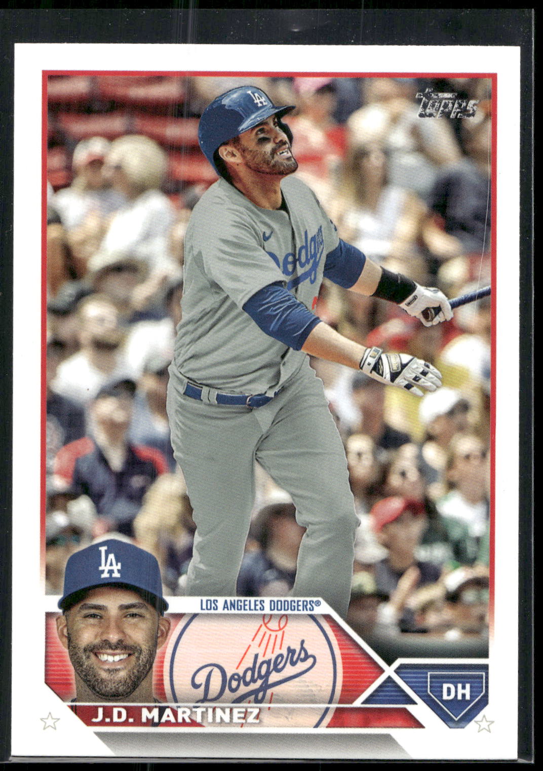 2023 Topps #544 J.D. Martinez