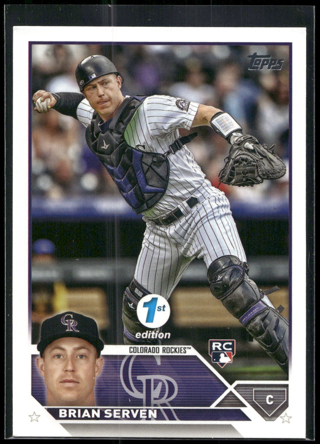 2023 Topps 1st Edition #41 Brian Serven