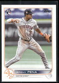 2022 Topps Update #US253 Jeremy Pena