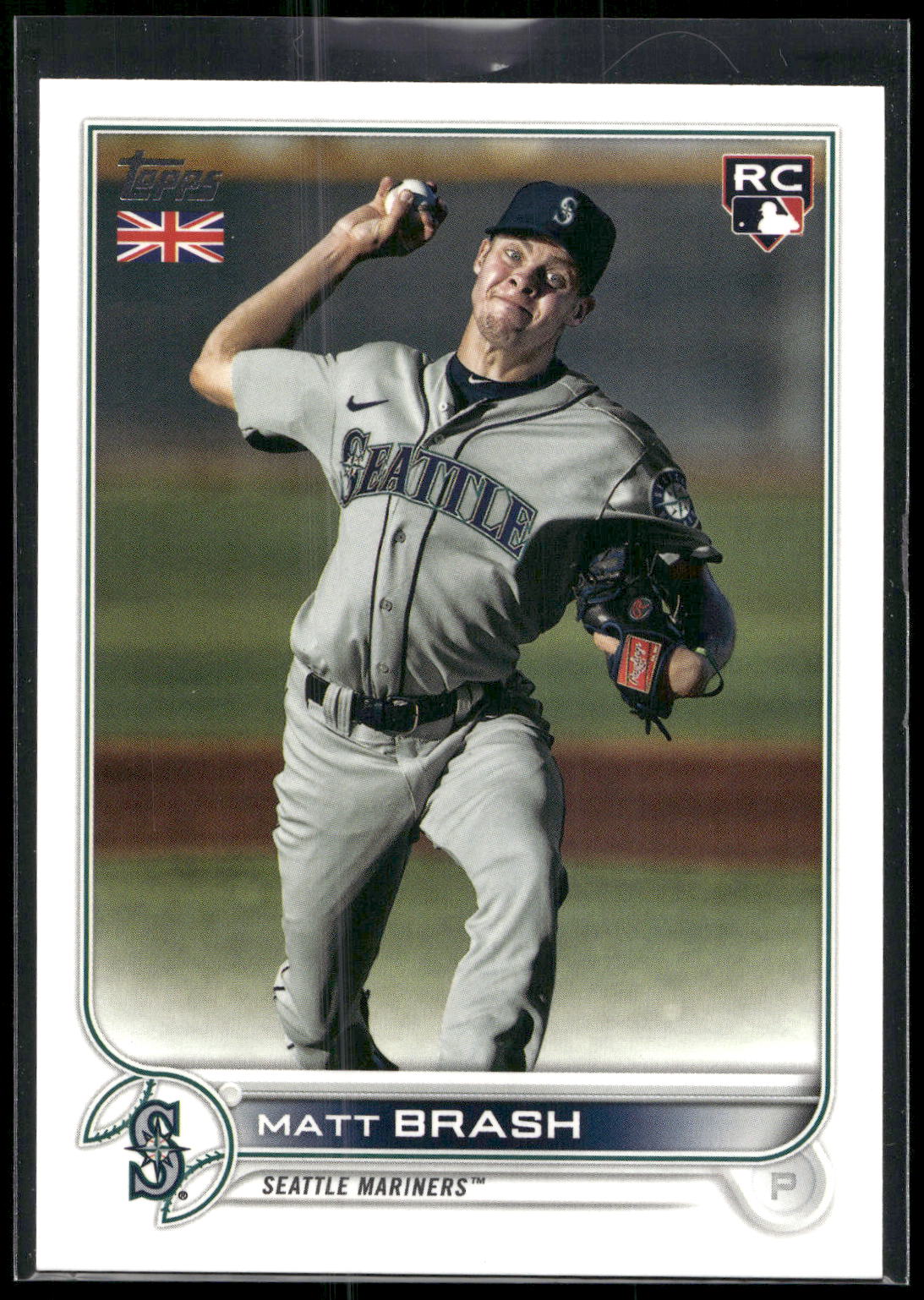 2022 Topps UK Edition #124 Matt Brash