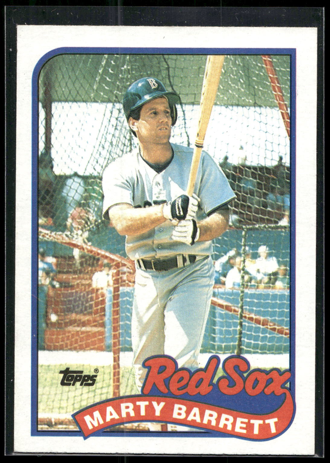 1989 Topps #155 Marty Barrett