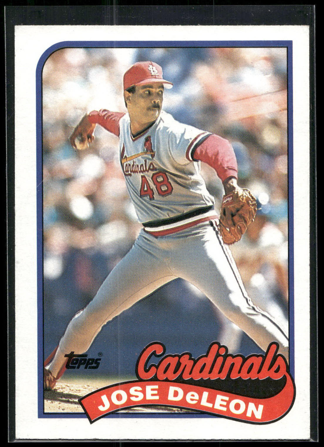1989 Topps #107 Jose DeLeon