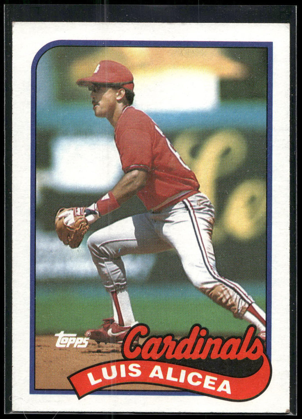1989 Topps #588 Luis Alicea