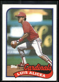 1989 Topps #588 Luis Alicea