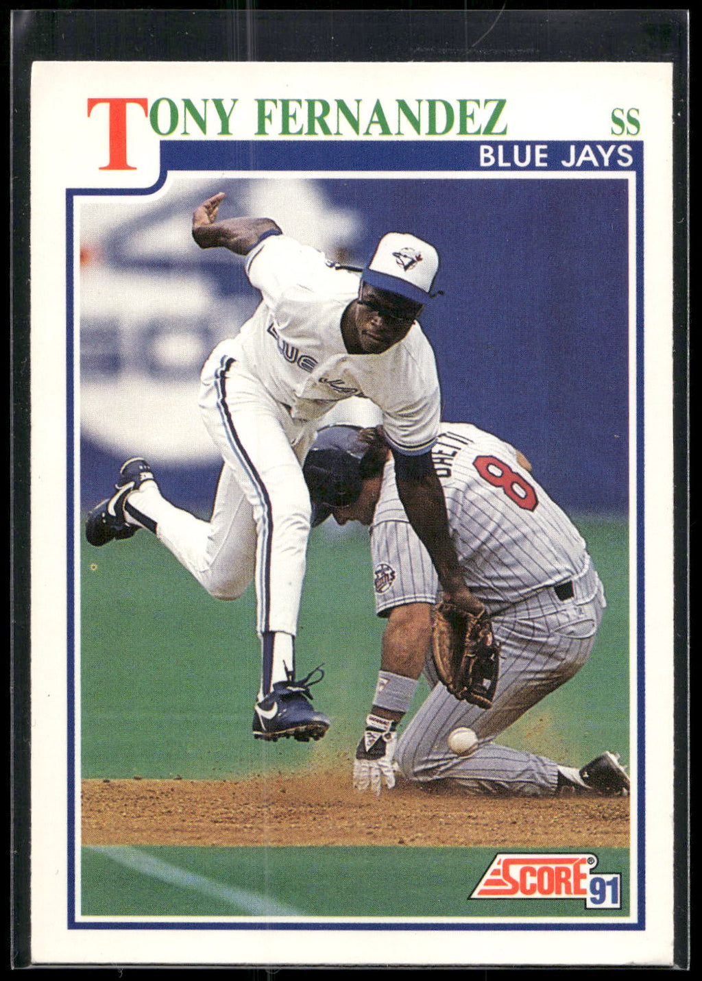 1991 Score #432 Tony Fernandez