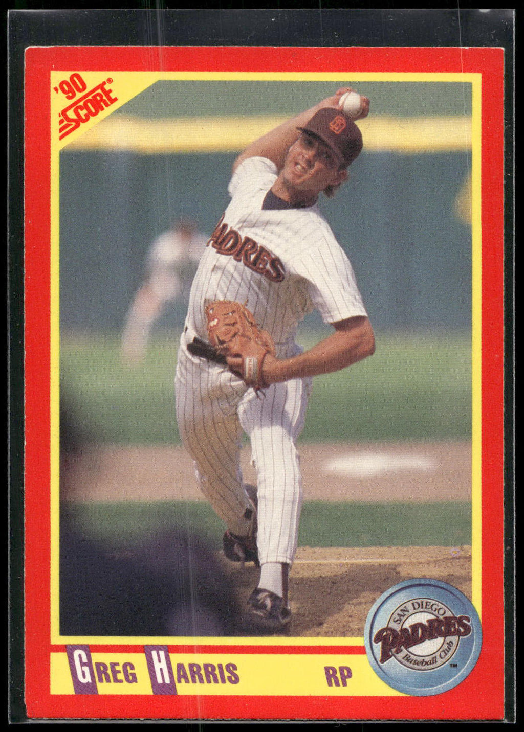 1990 Score #257 Greg Harris