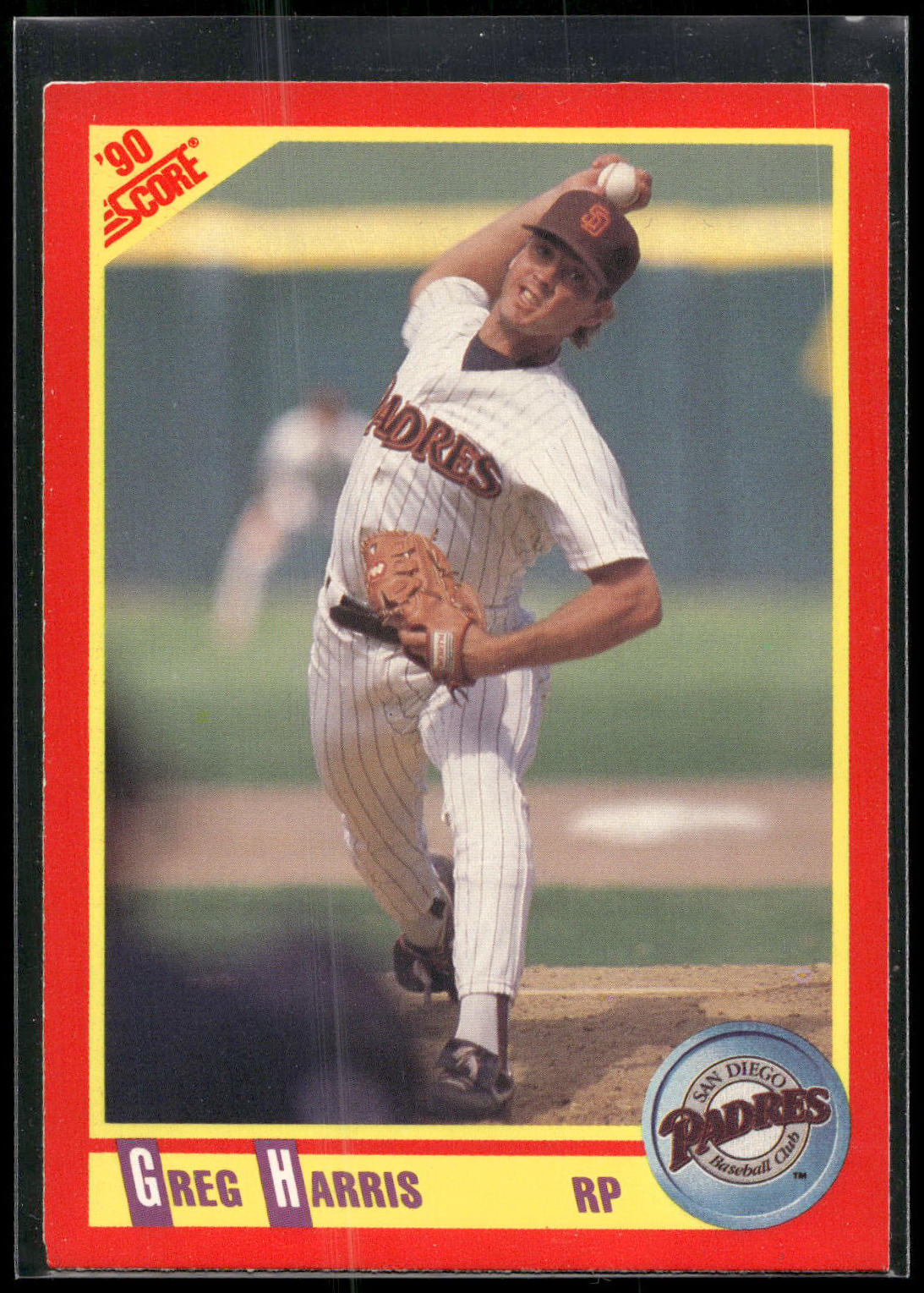 1990 Score #257 Greg Harris