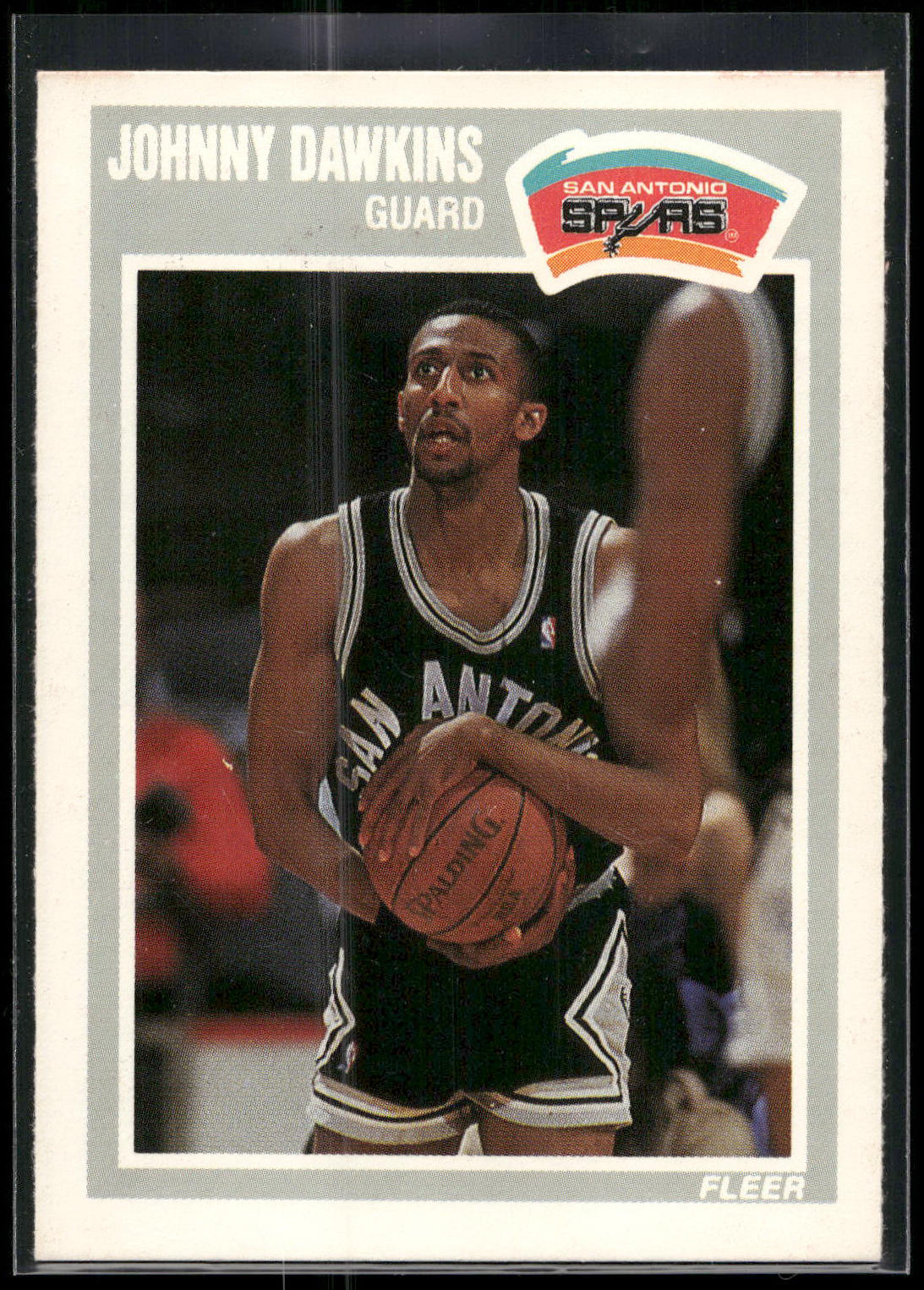 1989-90 Fleer #143 Johnny Dawkins