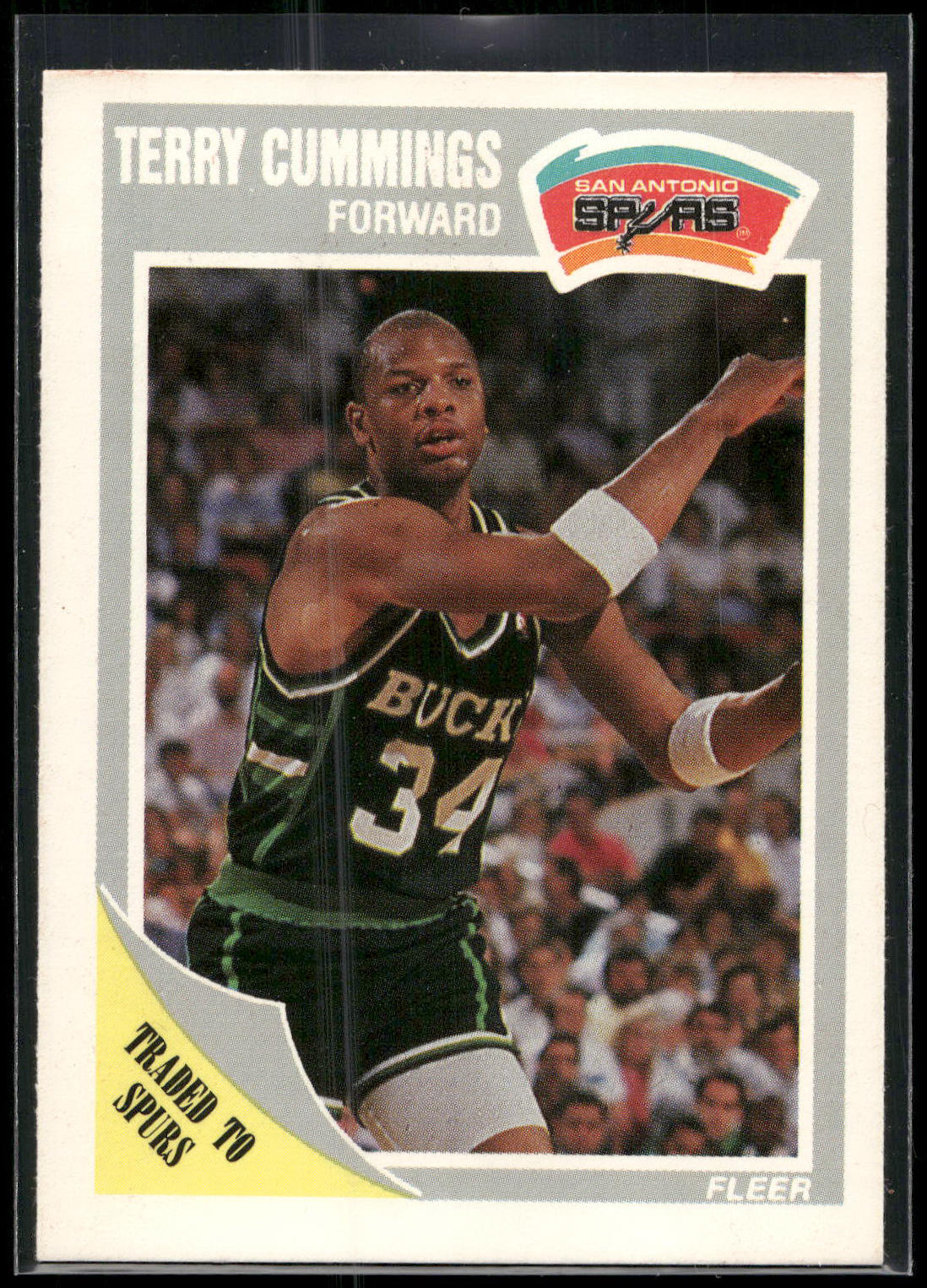1989-90 Fleer #142 Terry Cummings