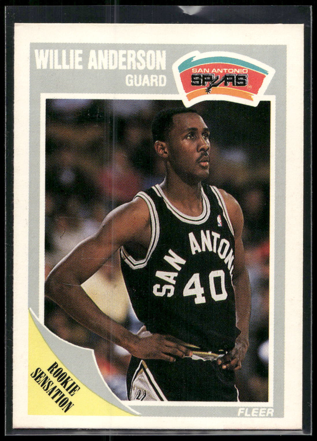 1989-90 Fleer #140 Willie Anderson