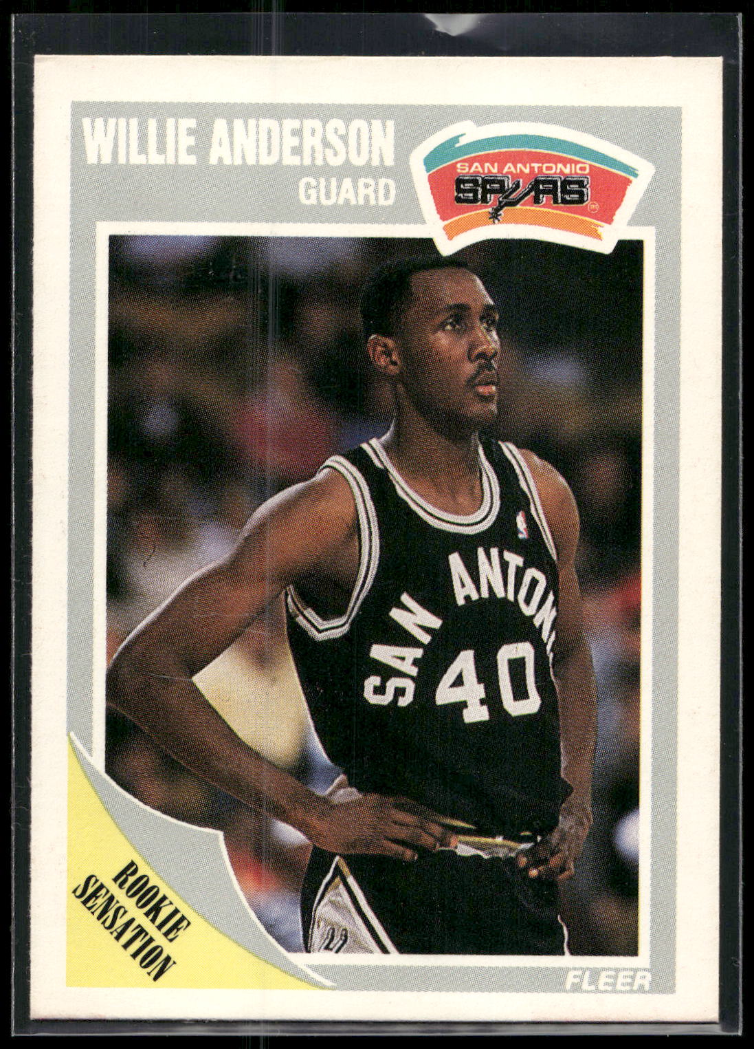 1989-90 Fleer #140 Willie Anderson