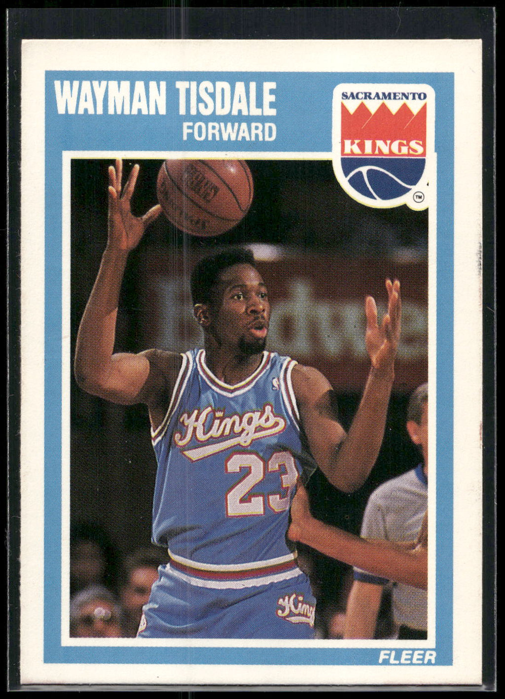 1989-90 Fleer #139 Wayman Tisdale