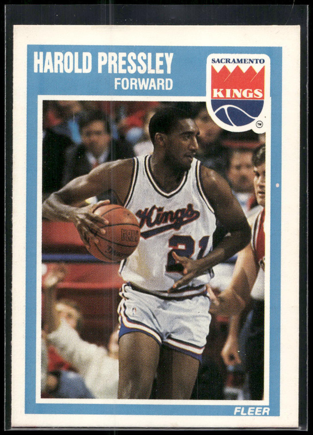 1989-90 Fleer #137 Harold Pressley