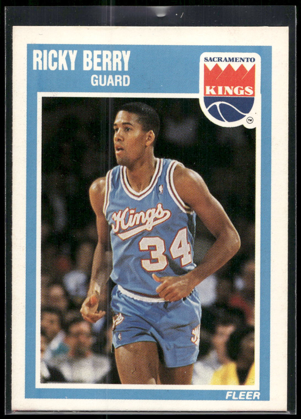 1989-90 Fleer #134 Ricky Berry
