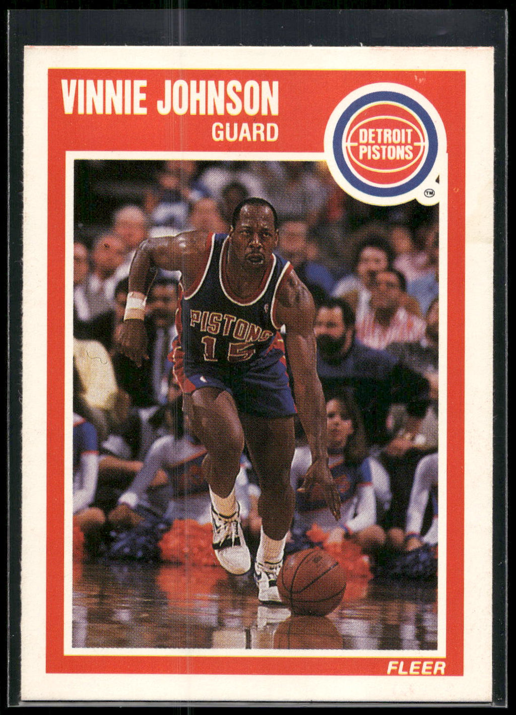 1989-90 Fleer #47 Vinnie Johnson