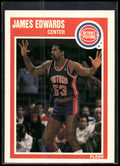 1989-90 Fleer #46 James Edwards